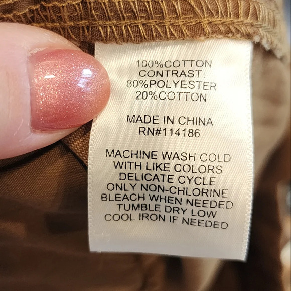 NWT Fyre and Co Tan Khaki Shorts Stretch Waist men's size 40 - Picture 14 of 15